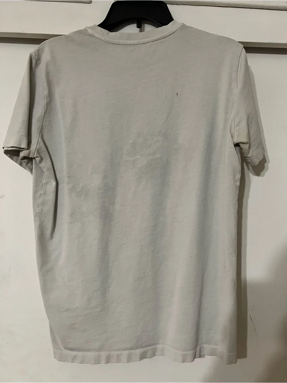Gucci Two-Tone Logo Short Sleeve Tee in White, Red & Green